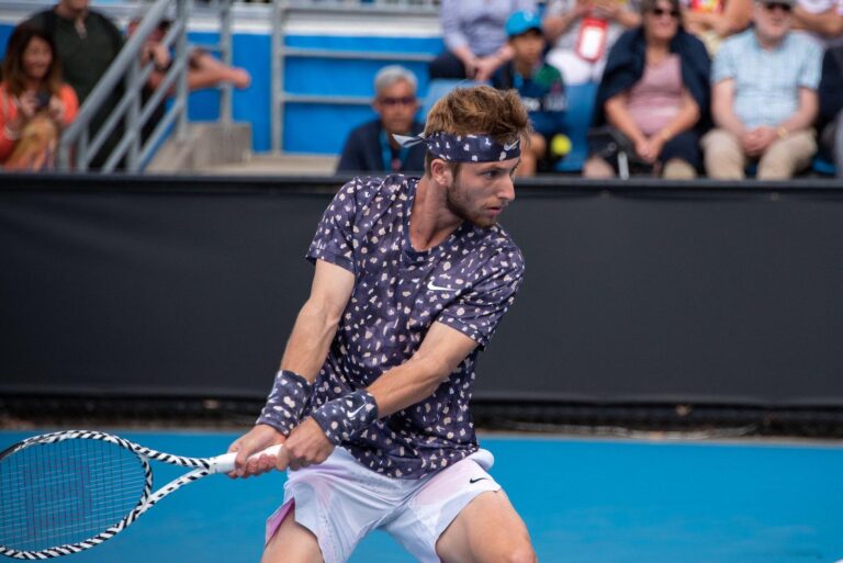 Corentin Moutet at the Australian Open 2020