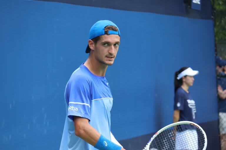 What makes Terence Atmane unique in the ATP Tour